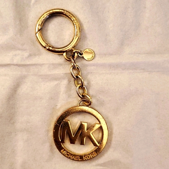 Authentic Gold Michael Kors Keychain